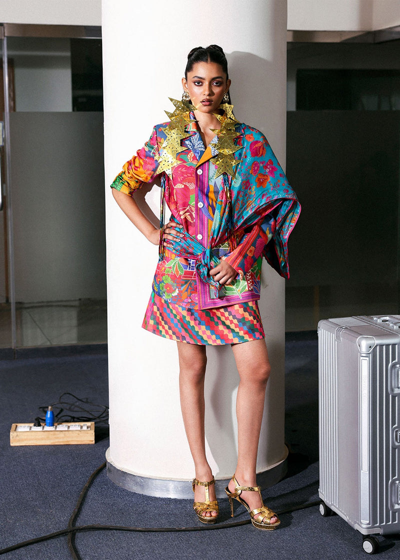 Hussain Rehar | Pay Day | Cerise by Hussain Rehar - Designer Dress  - Type : Ladies Clothes - Available at Libayah - 100% Original 