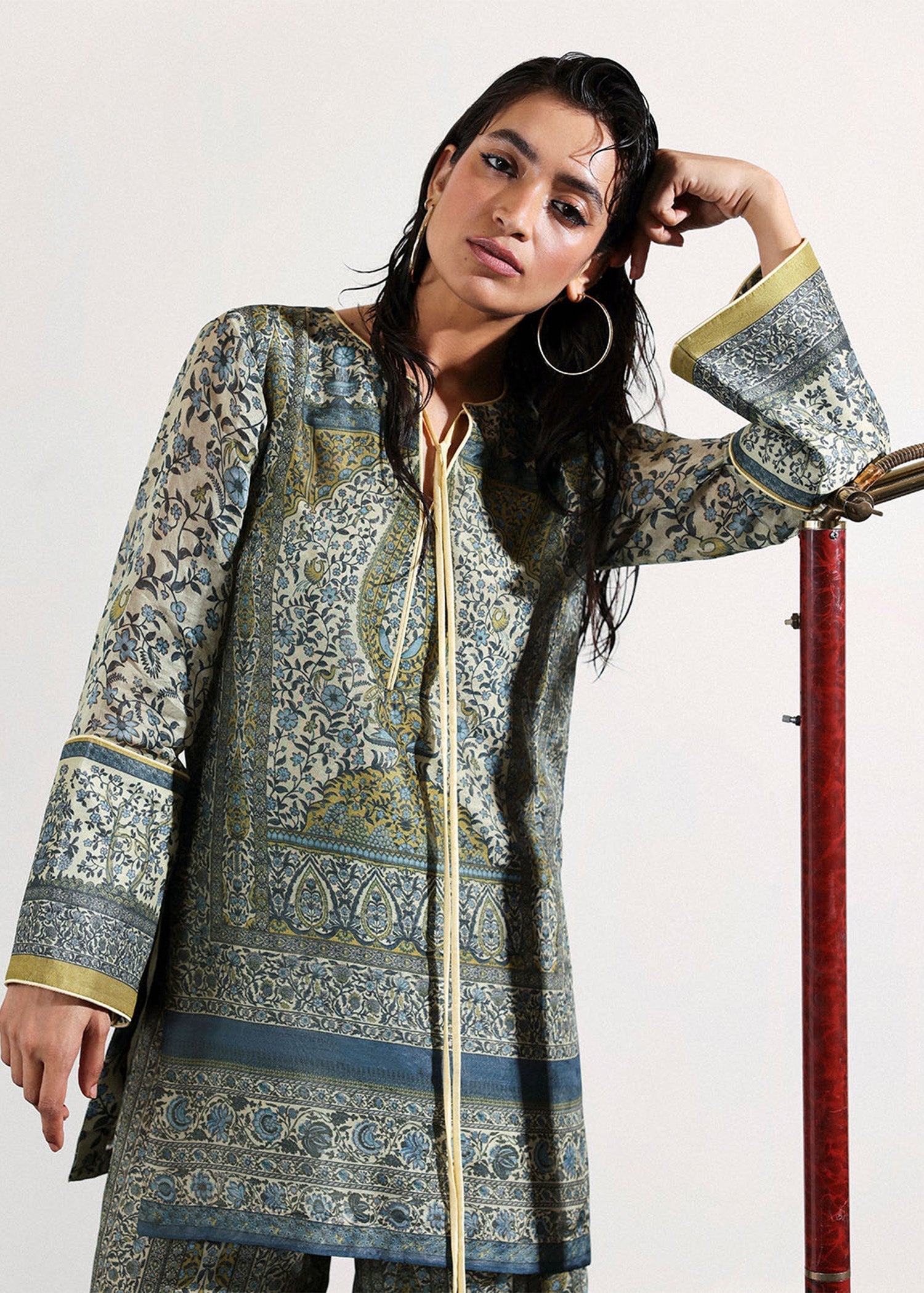 Hussain Rehar | Pay Day | Sorrel by Hussain Rehar - Designer Dress  - Type : Ladies Clothes - Available at Libayah - 100% Original 