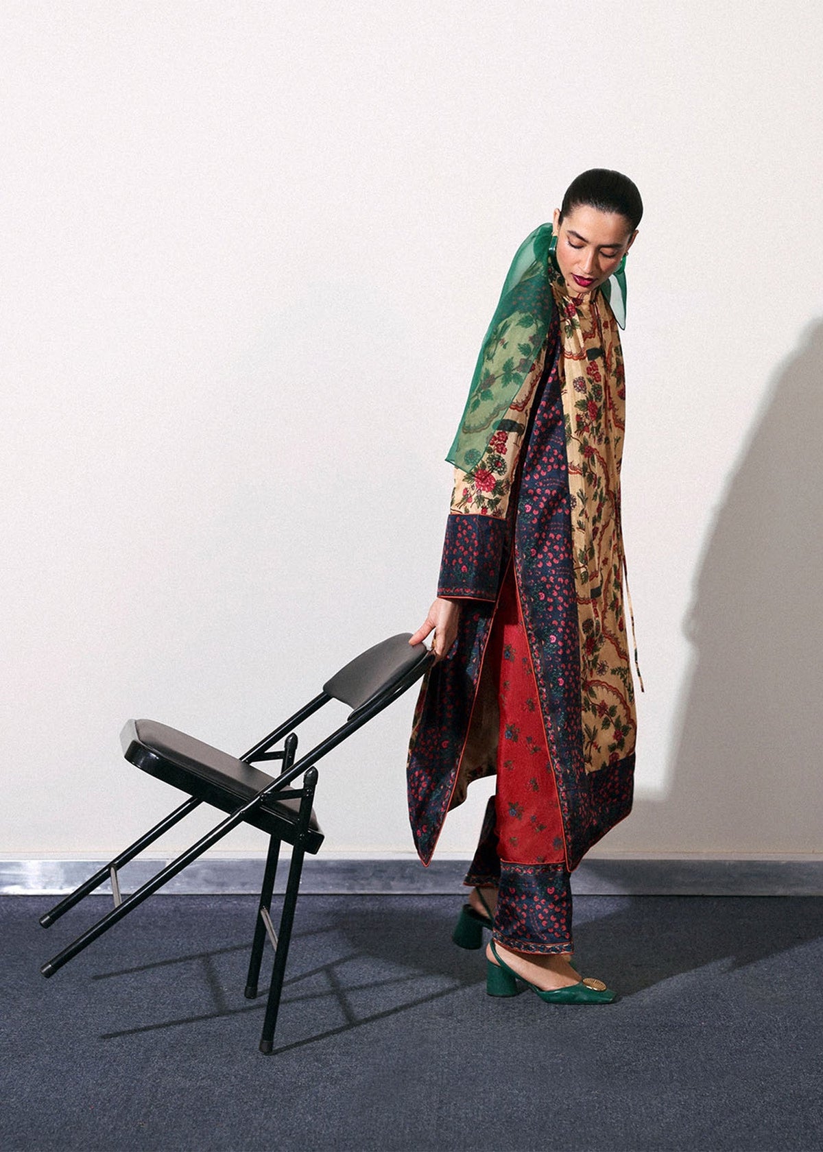 Hussain Rehar | Pay Day | Mocha by Hussain Rehar - Designer Dress  - Type : Ladies Clothes - Available at Libayah - 100% Original 