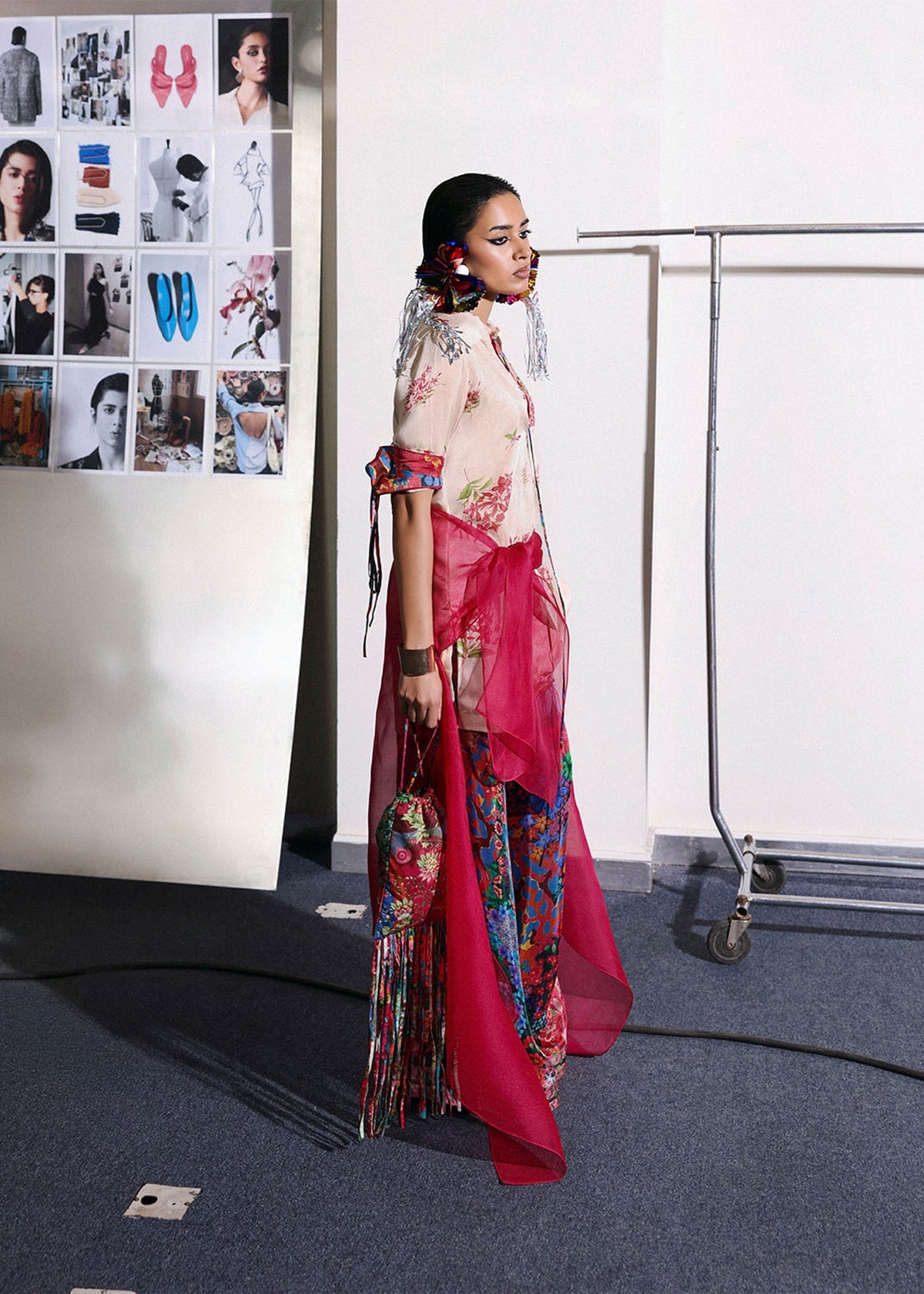 Hussain Rehar | Pay Day | Blush by Hussain Rehar - Designer Dress  - Type : Ladies Clothes - Available at Libayah - 100% Original 