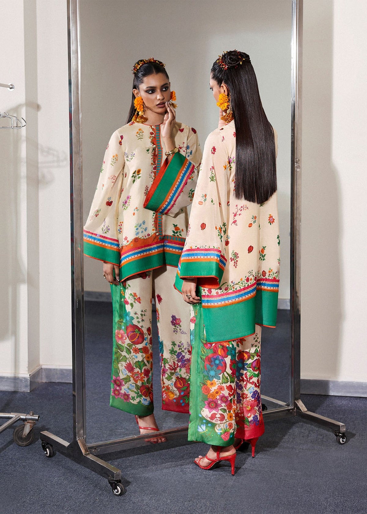 Hussain Rehar | Pay Day | Coraline by Hussain Rehar - Designer Dress  - Type : Ladies Clothes - Available at Libayah - 100% Original 