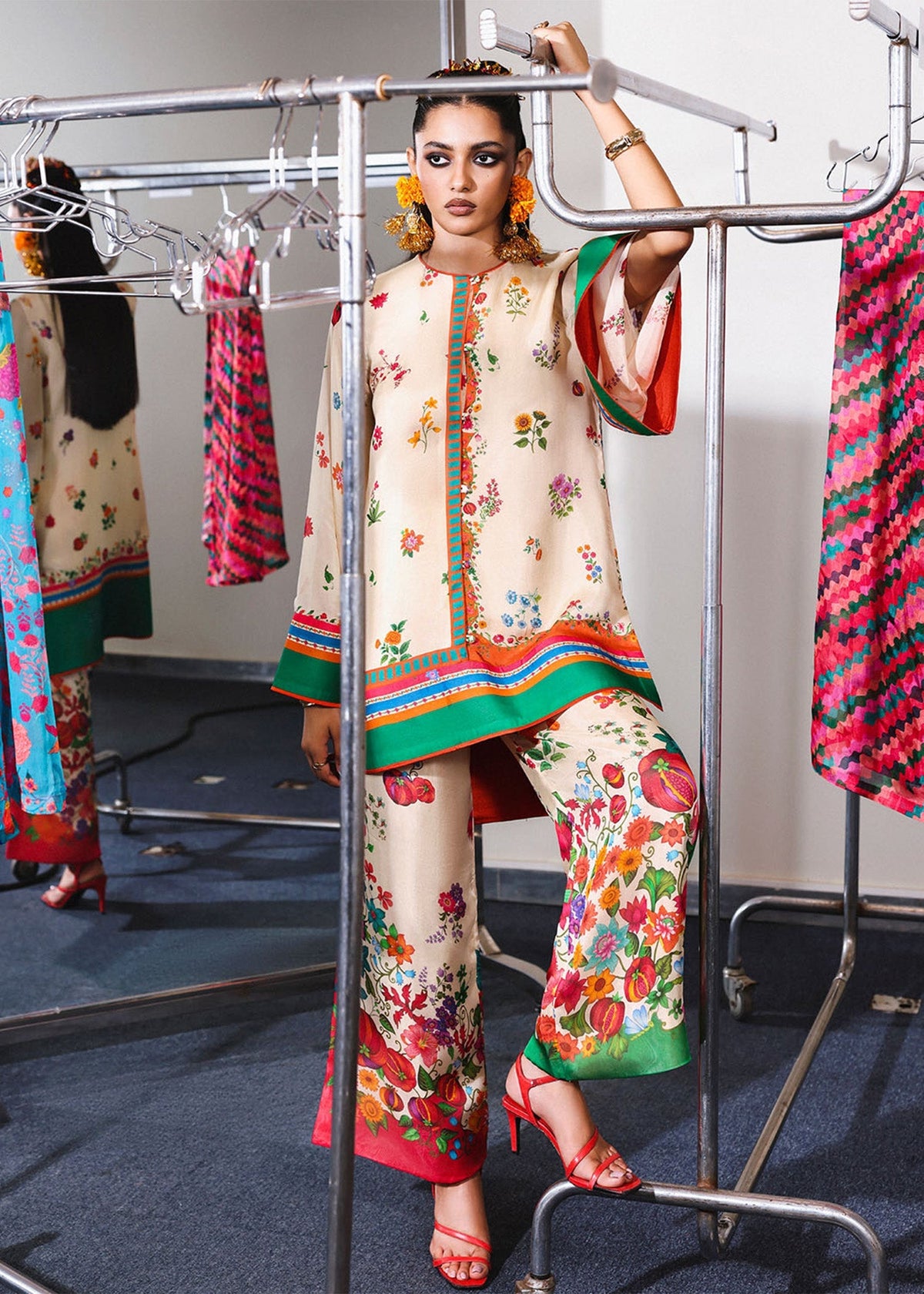 Hussain Rehar | Pay Day | Coraline by Hussain Rehar - Designer Dress  - Type : Ladies Clothes - Available at Libayah - 100% Original 