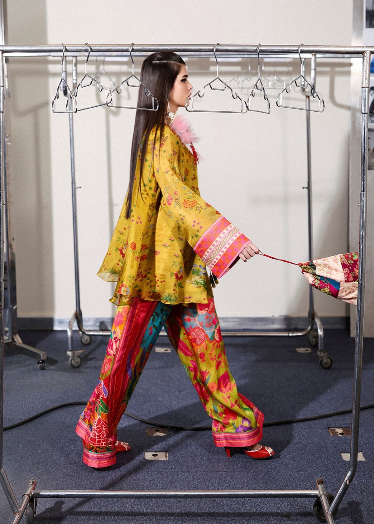 Hussain Rehar | Pay Day | Aurora by Hussain Rehar - Designer Dress  - Type : Ladies Clothes - Available at Libayah - 100% Original 