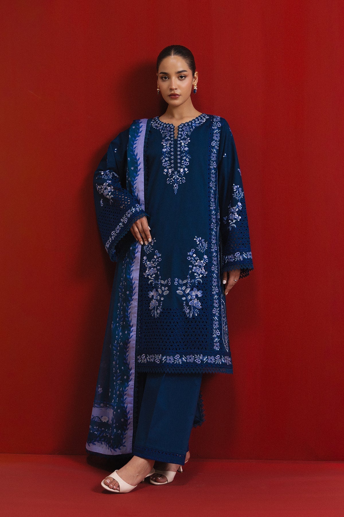 Afrozeh | Basic Pret 26 RTW | SABLEM by Afrozeh - Designer Dress  - Type : Ladies Clothes - Available at Libayah - 100% Original 