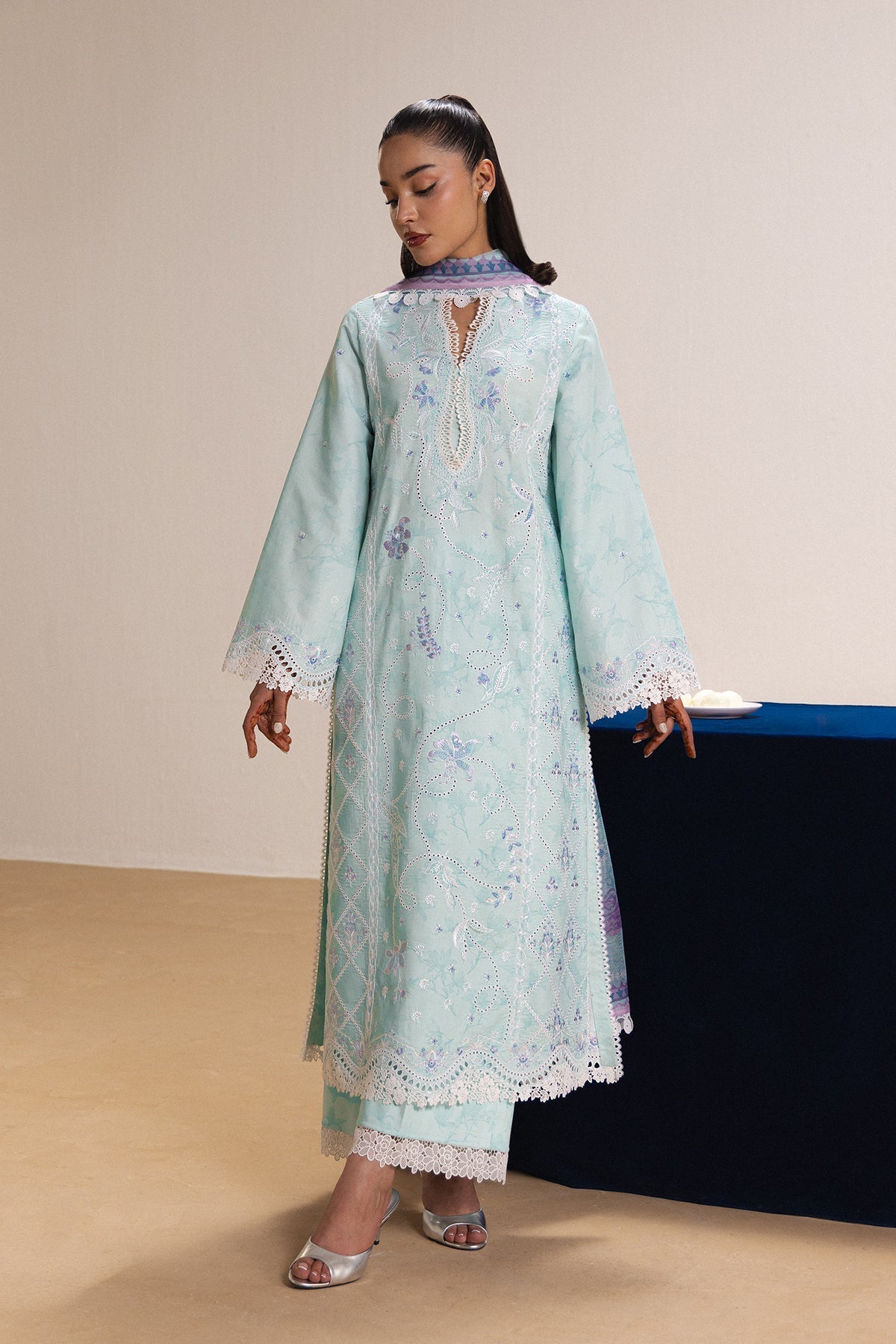 Afrozeh | Basic Pret 26 RTW |LUEUR by Afrozeh - Designer Dress  - Type : Ladies Clothes - Available at Libayah - 100% Original 