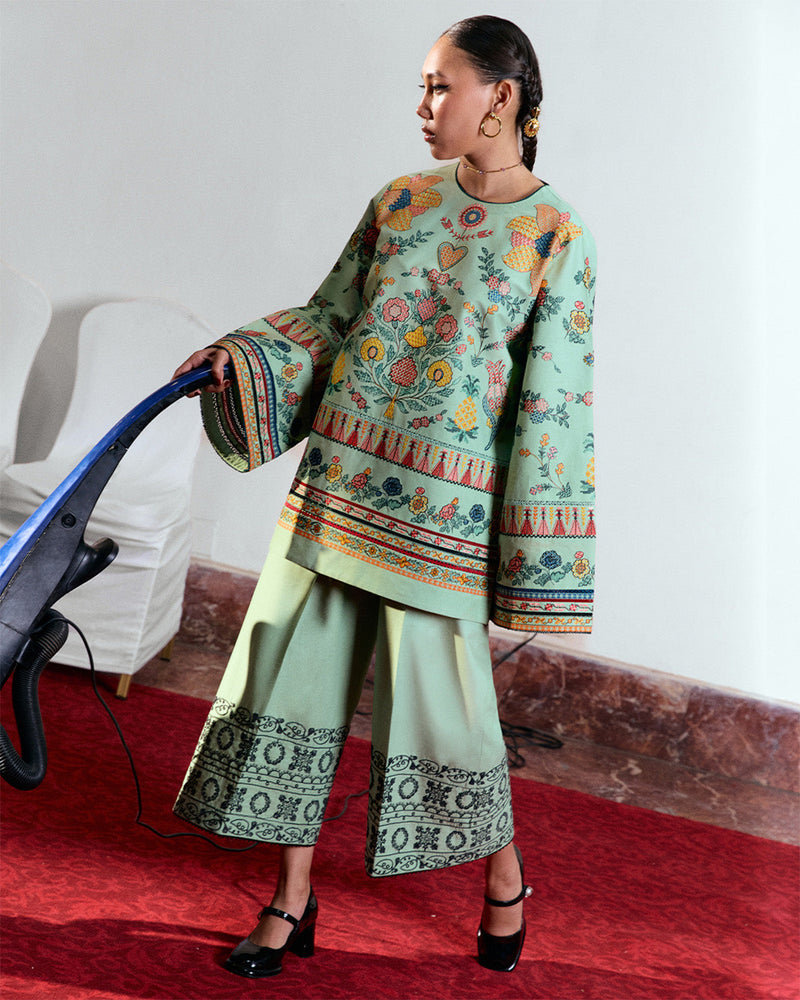 Jugnu | Summer Pret 25 | Dina by Jugnu - Designer Dress  - Type : Ladies Clothes - Available at Libayah - 100% Original 