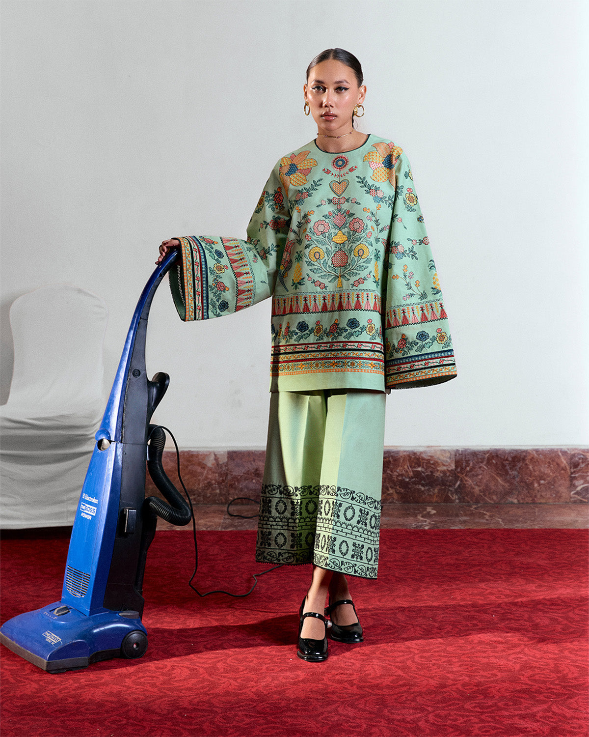 Jugnu | Summer Pret 25 | Dina by Jugnu - Designer Dress  - Type : Ladies Clothes - Available at Libayah - 100% Original 