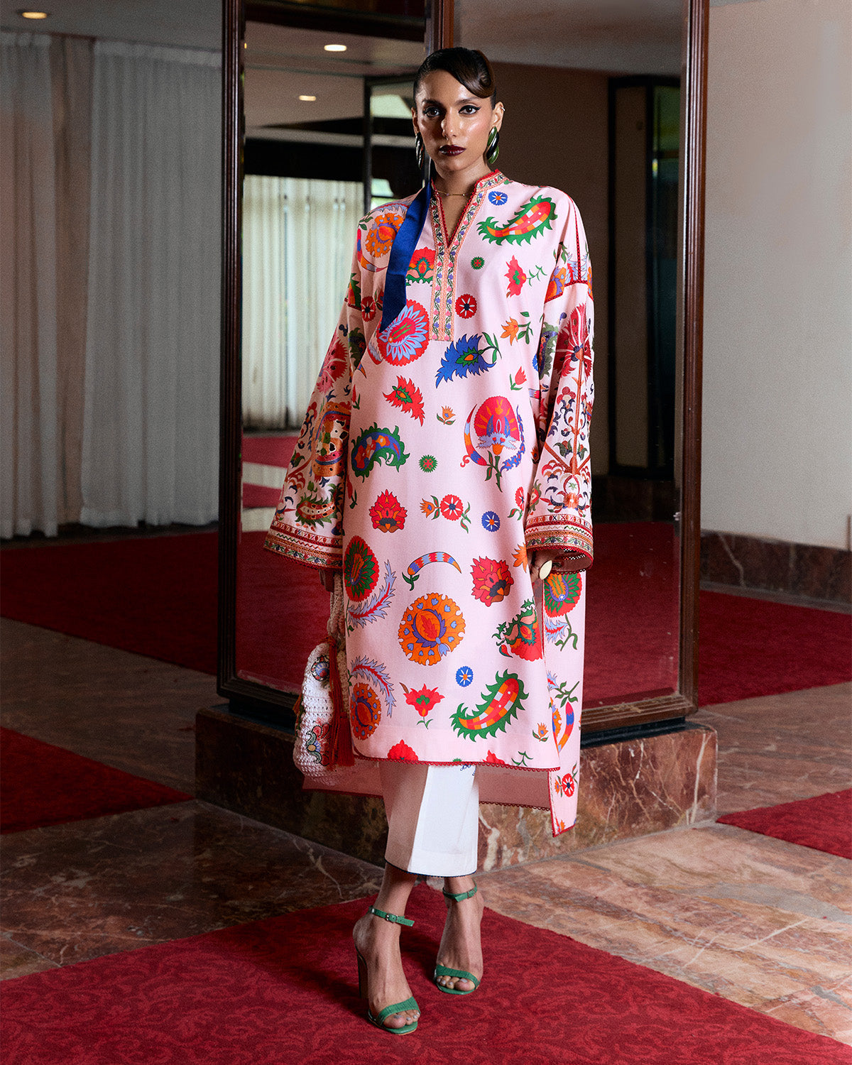 Jugnu | Summer Pret 25 | Barsha by Jugnu - Designer Dress  - Type : Ladies Clothes - Available at Libayah - 100% Original 