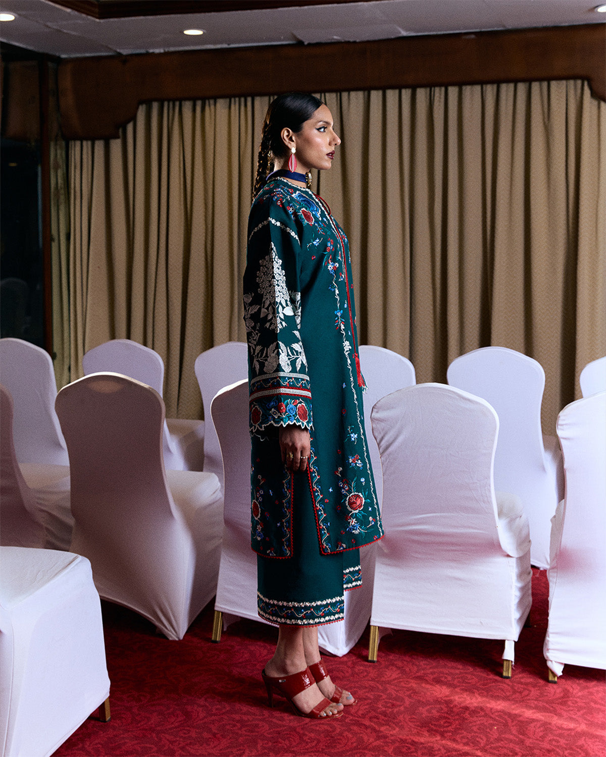 Jugnu | Summer Pret 25 | Tanav by Jugnu - Designer Dress  - Type : Ladies Clothes - Available at Libayah - 100% Original 