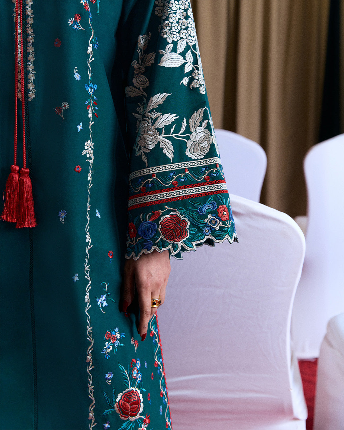Jugnu | Summer Pret 25 | Tanav by Jugnu - Designer Dress  - Type : Ladies Clothes - Available at Libayah - 100% Original 
