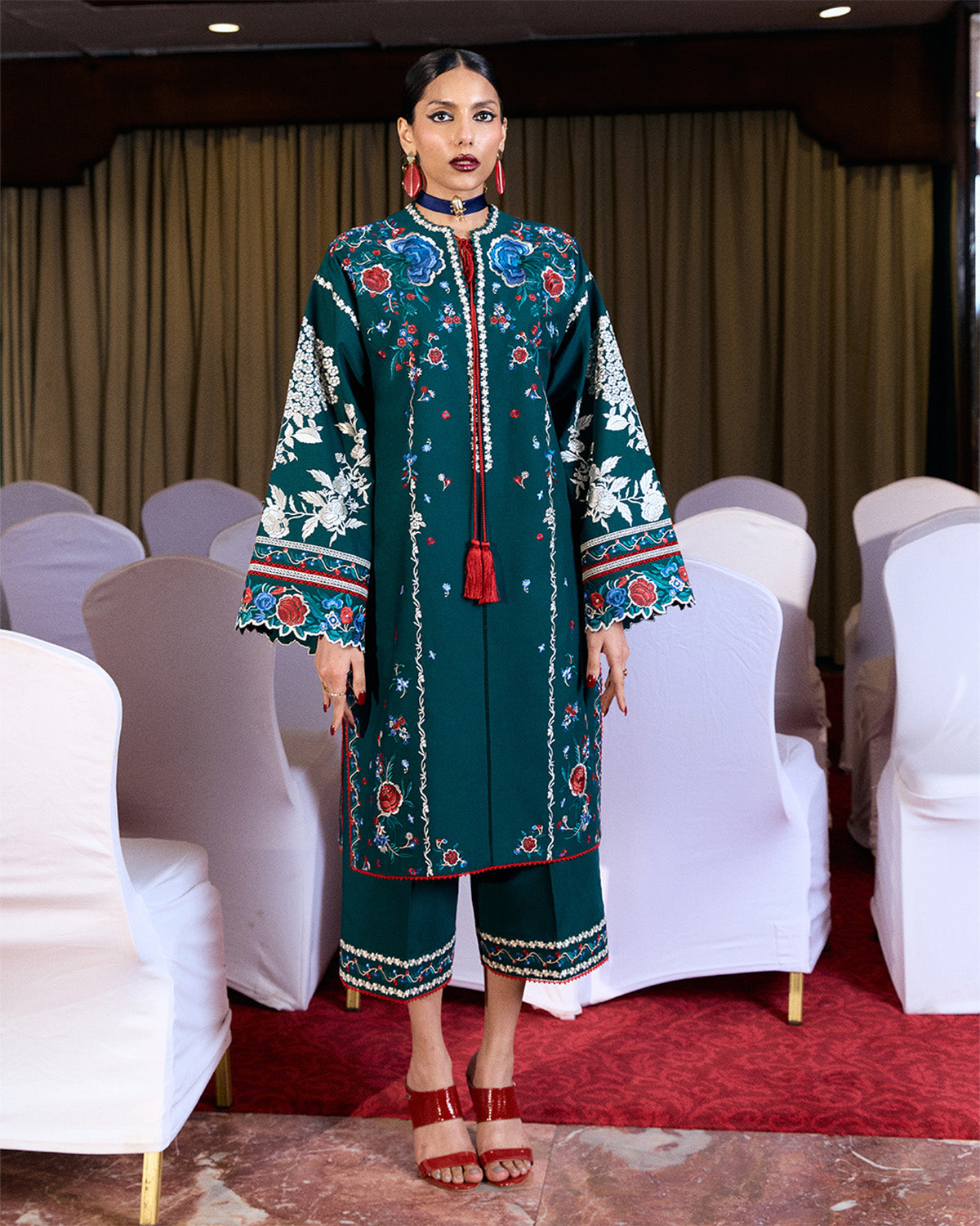 Jugnu | Summer Pret 25 | Tanav by Jugnu - Designer Dress  - Type : Ladies Clothes - Available at Libayah - 100% Original 
