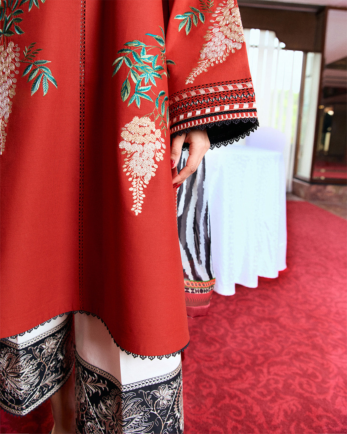 Jugnu | Summer Pret 25 | Lina by Jugnu - Designer Dress  - Type : Ladies Clothes - Available at Libayah - 100% Original 