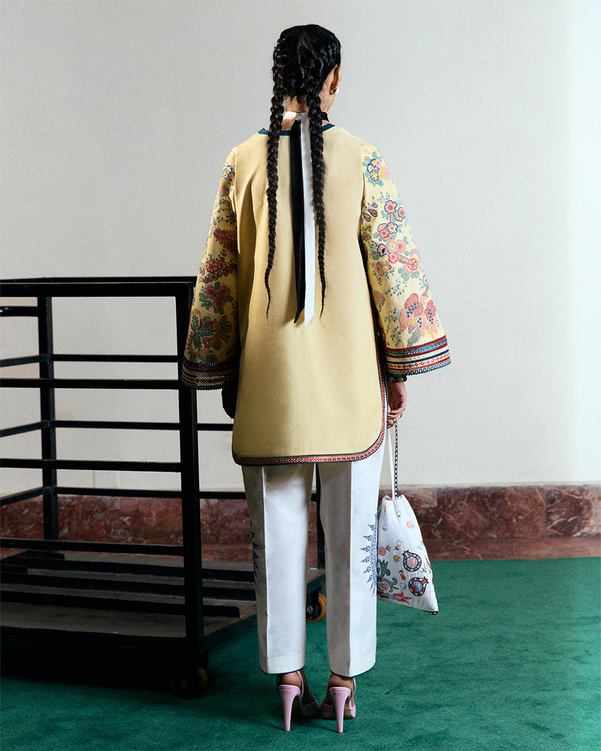 Jugnu | Summer Pret 25 | Yavani by Jugnu - Designer Dress  - Type : Ladies Clothes - Available at Libayah - 100% Original 