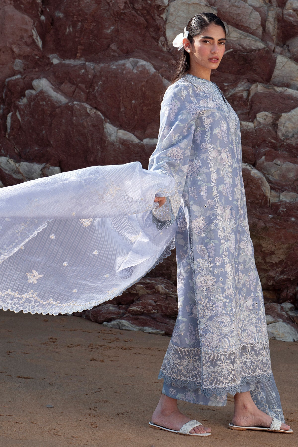 Afrozeh | Summer Together 25 | Moonlight by Afrozeh - Designer Dress - Type: Ladies Clothes - Available at Libayah - 100% Original