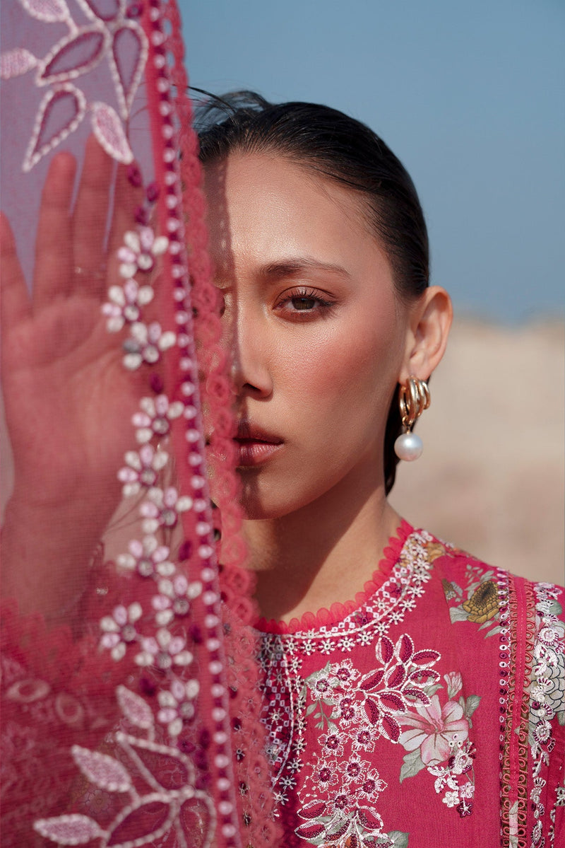 Afrozeh | Summer Together 25 | Pink Ruby by Afrozeh - Designer Dress - Type: Ladies Clothes - Available at Libayah - 100% Original