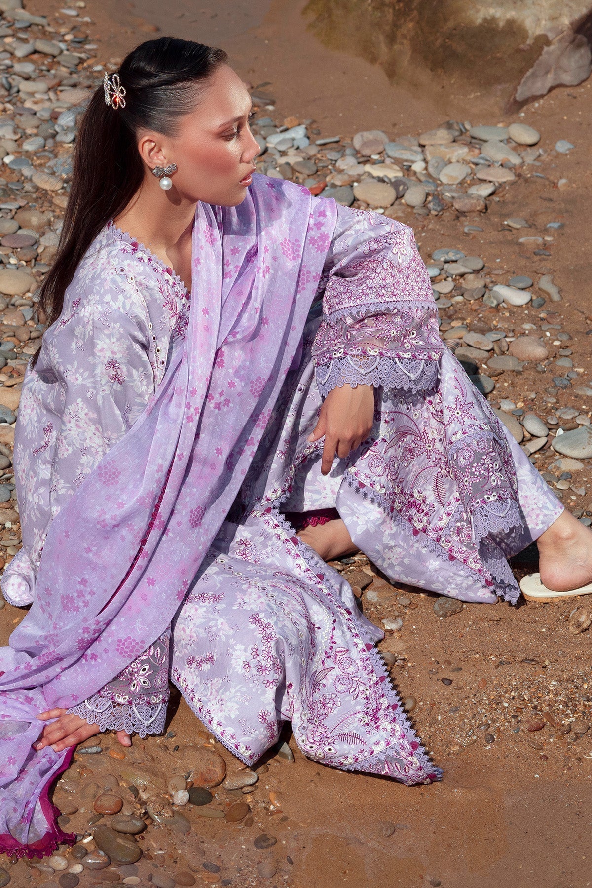 Afrozeh | Summer Together 25 | Amethyst by Afrozeh - Designer Dress - Type: Ladies Clothes - Available at Libayah - 100% Original