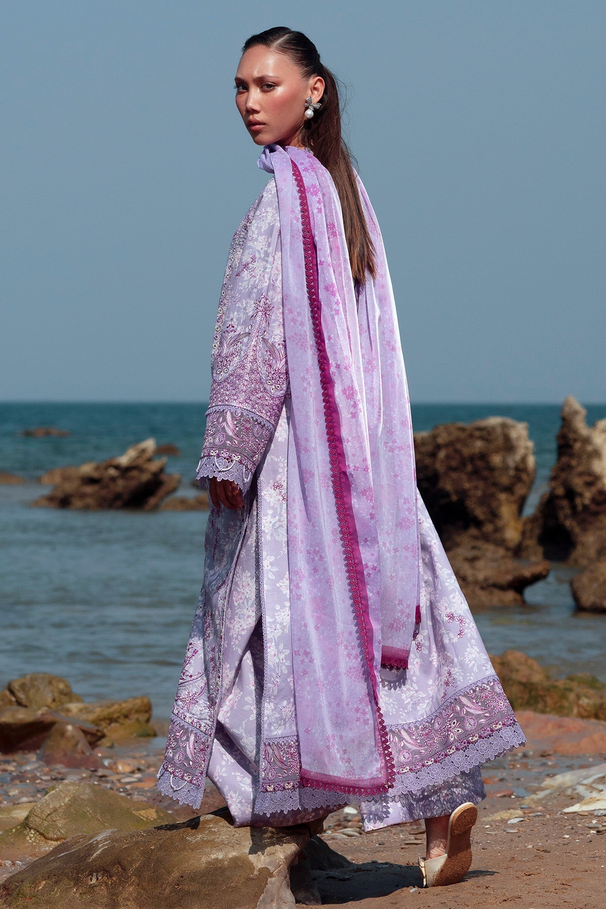 Afrozeh | Summer Together 25 | Amethyst by Afrozeh - Designer Dress - Type: Ladies Clothes - Available at Libayah - 100% Original
