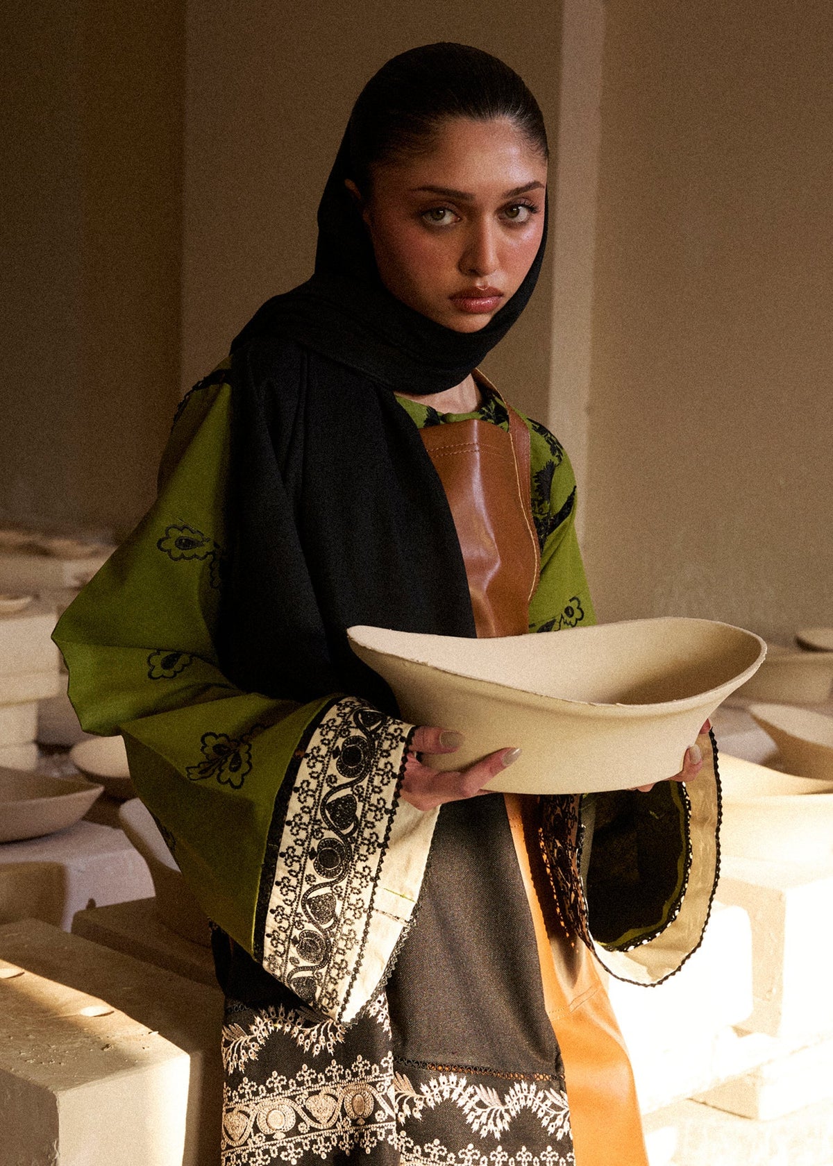 Hussain Rehar | Khaddar Pret 25 |GULMARG by Hussain Rehar - Designer Dress  - Type : Ladies Clothes - Available at Libayah - 100% Original 