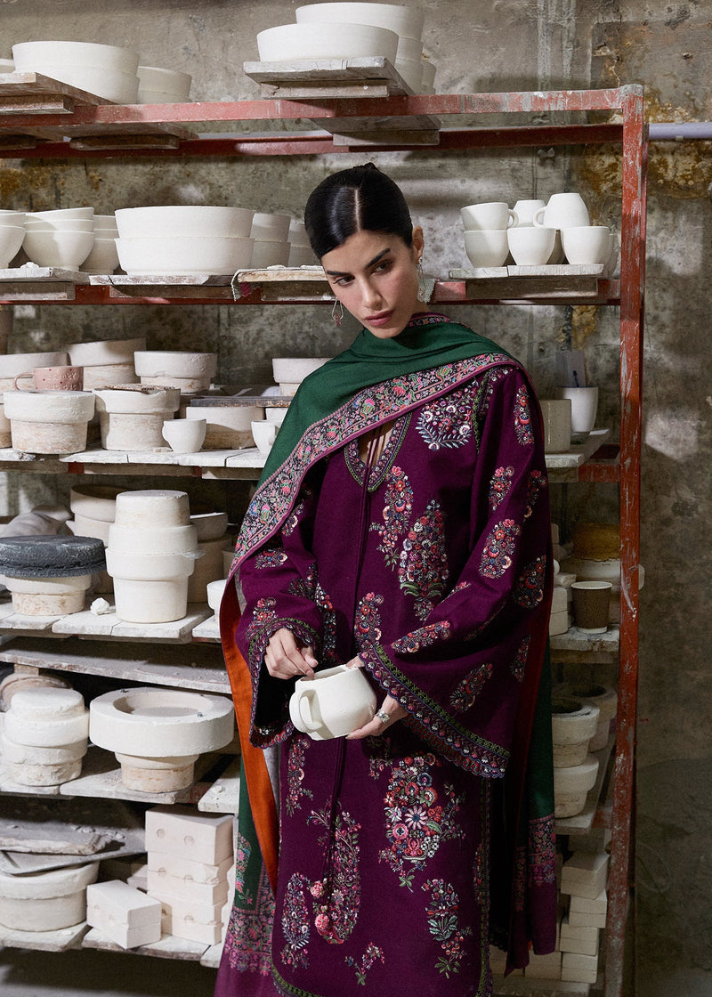 Hussain Rehar | Khaddar Pret 25 |NASHIMAN by Hussain Rehar - Designer Dress  - Type : Ladies Clothes - Available at Libayah - 100% Original 