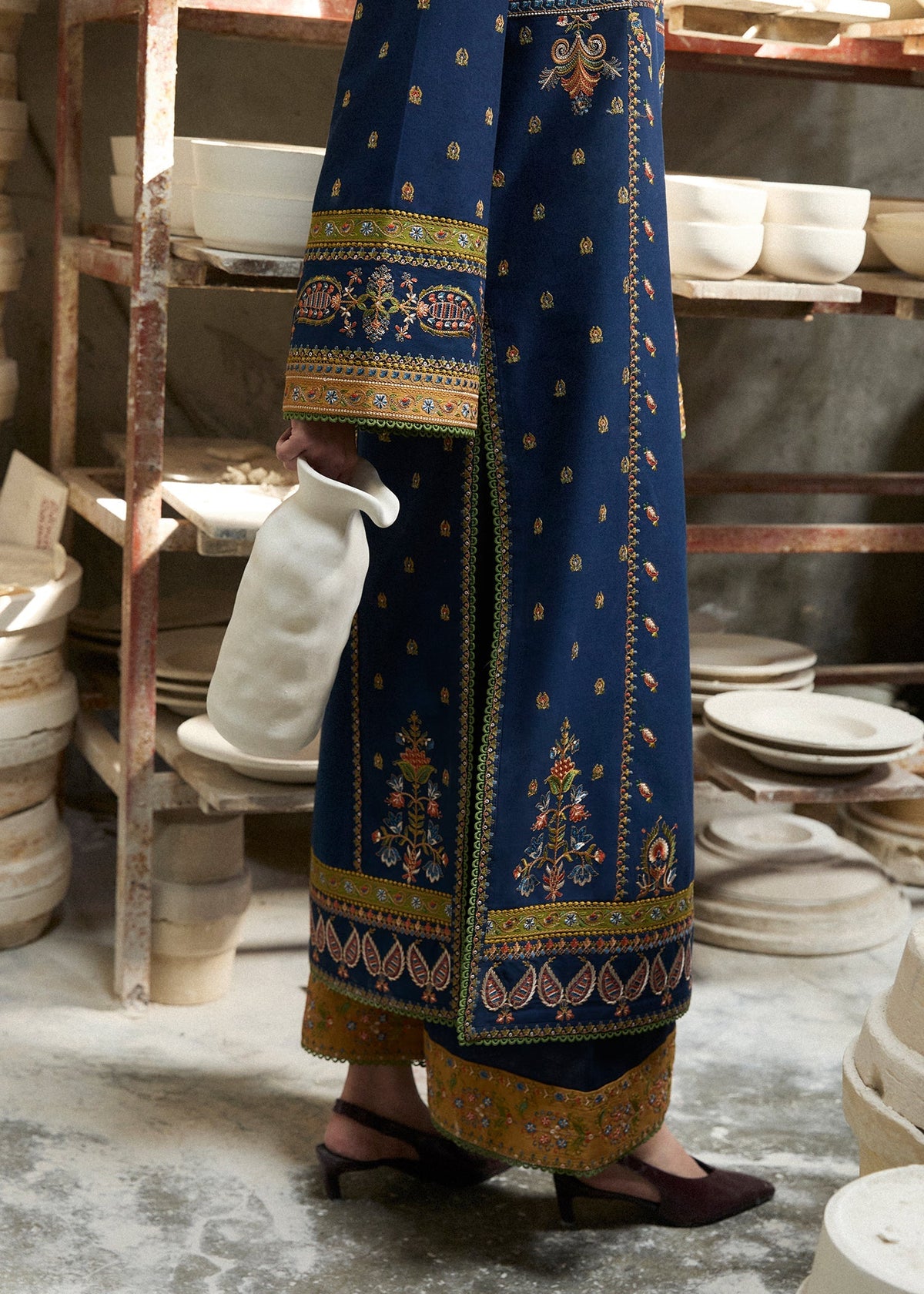 Hussain Rehar | Khaddar Pret 25 | AFSANAH by Hussain Rehar - Designer Dress  - Type : Ladies Clothes - Available at Libayah - 100% Original 