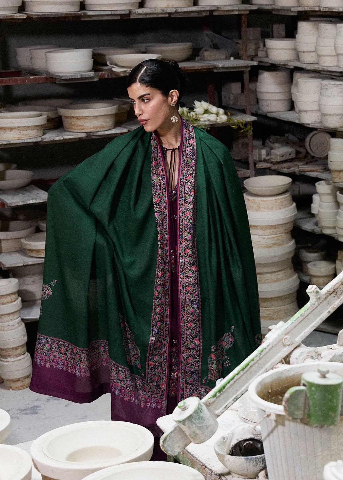 Hussain Rehar | Khaddar Pret 25 |NASHIMAN by Hussain Rehar - Designer Dress  - Type : Ladies Clothes - Available at Libayah - 100% Original 