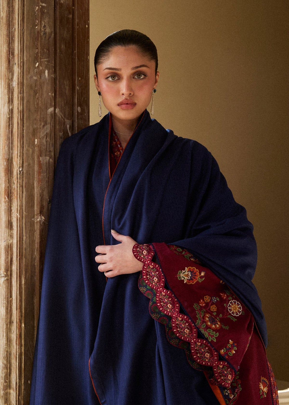 Hussain Rehar | Khaddar Pret 25 | GULNAR by Hussain Rehar - Designer Dress  - Type : Ladies Clothes - Available at Libayah - 100% Original 