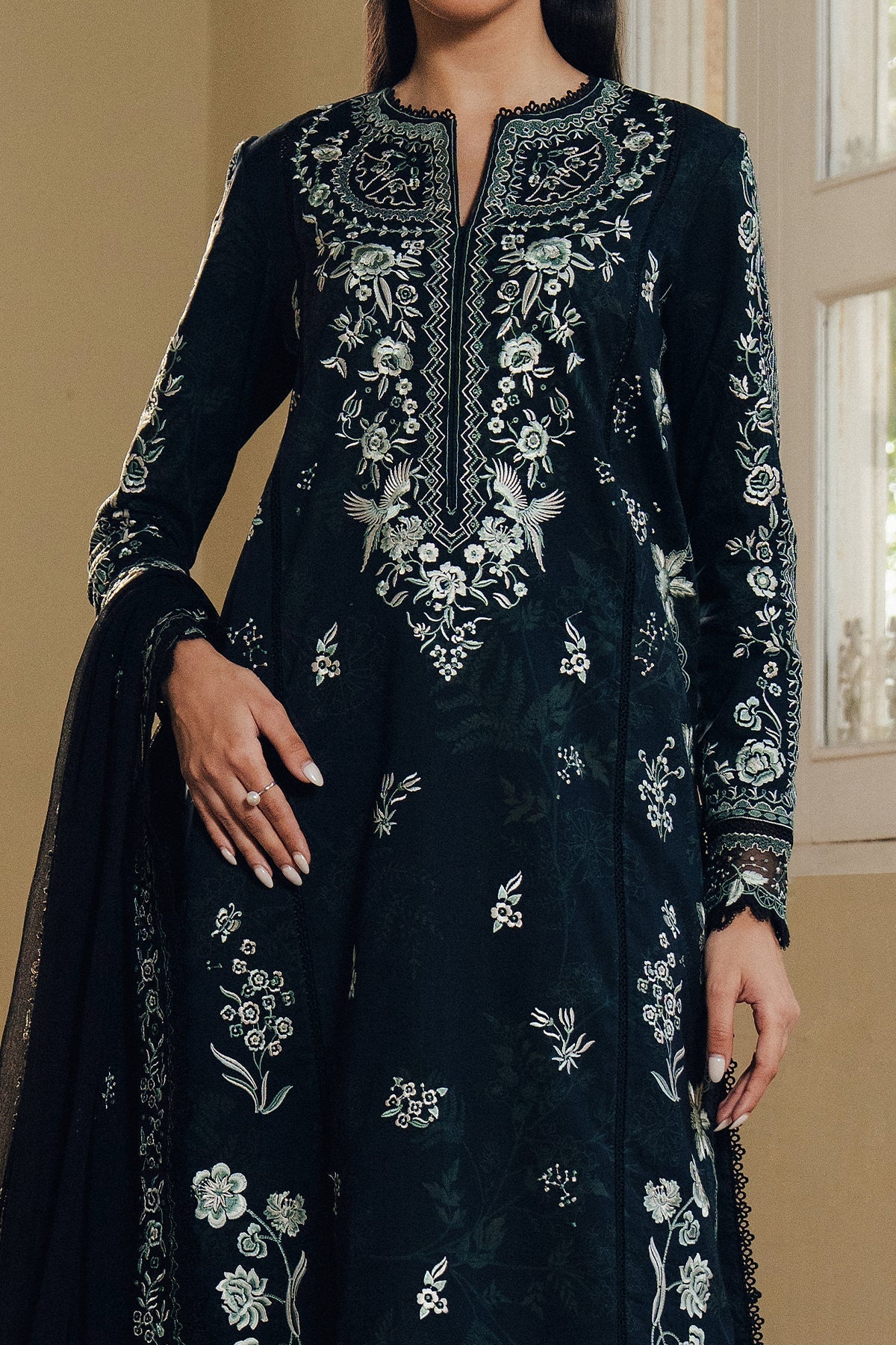 Afrozeh | Day Break 26 | Cloudveil - by Libayah - Registered Vendor of : Afrozeh - 100% Original Designer Dress