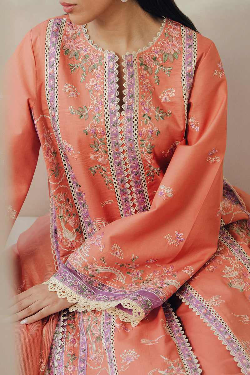 Afrozeh | Day Break 26 | Skyhush - by Libayah - Registered Vendor of : Afrozeh - 100% Original Designer Dress