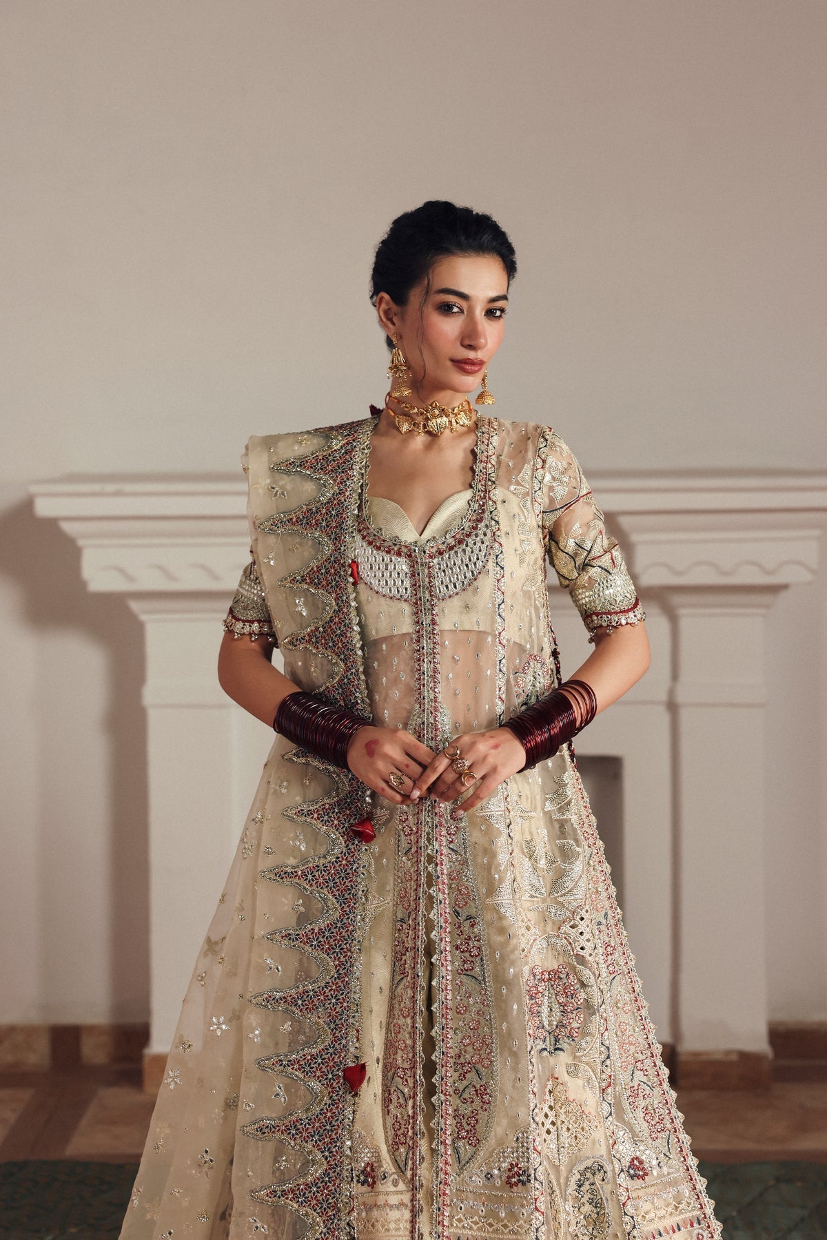 Afrozeh | Shehnai Wedding Formals 25 | Shahnaz by Afrozeh - Designer Dress  - Type : Ladies Clothes - Available at Libayah - 100% Original 