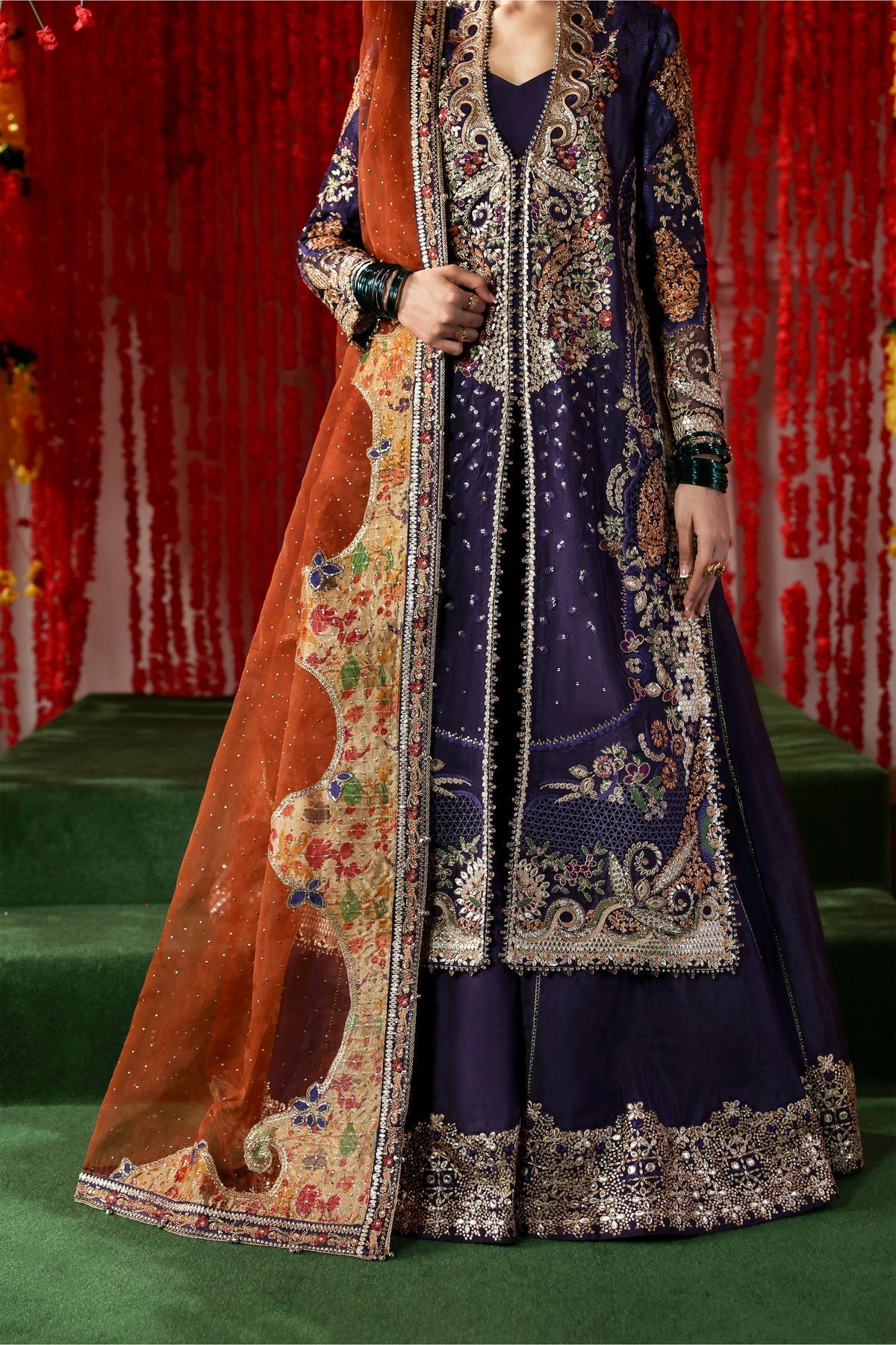 Afrozeh | Shehnai Wedding Formals 25 | Gulnaar by Afrozeh - Designer Dress  - Type : Ladies Clothes - Available at Libayah - 100% Original 