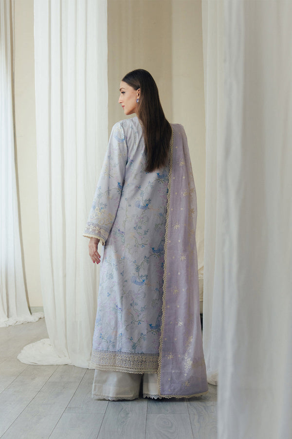 Afrozeh | Day Break 26 | DoveMist - by Libayah - Registered Vendor of : Afrozeh - 100% Original Designer Dress