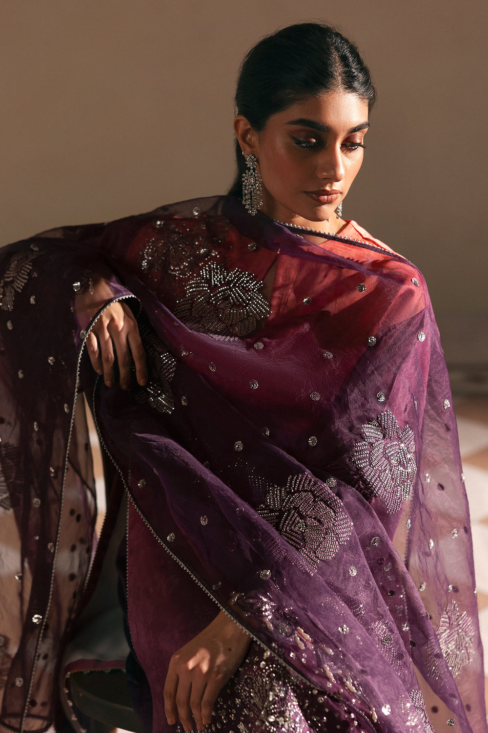 Afrozeh | Silk Muse 26 | Brumal by Afrozeh - Designer Dress  - Type : Ladies Clothes - Available at Libayah - 100% Original 