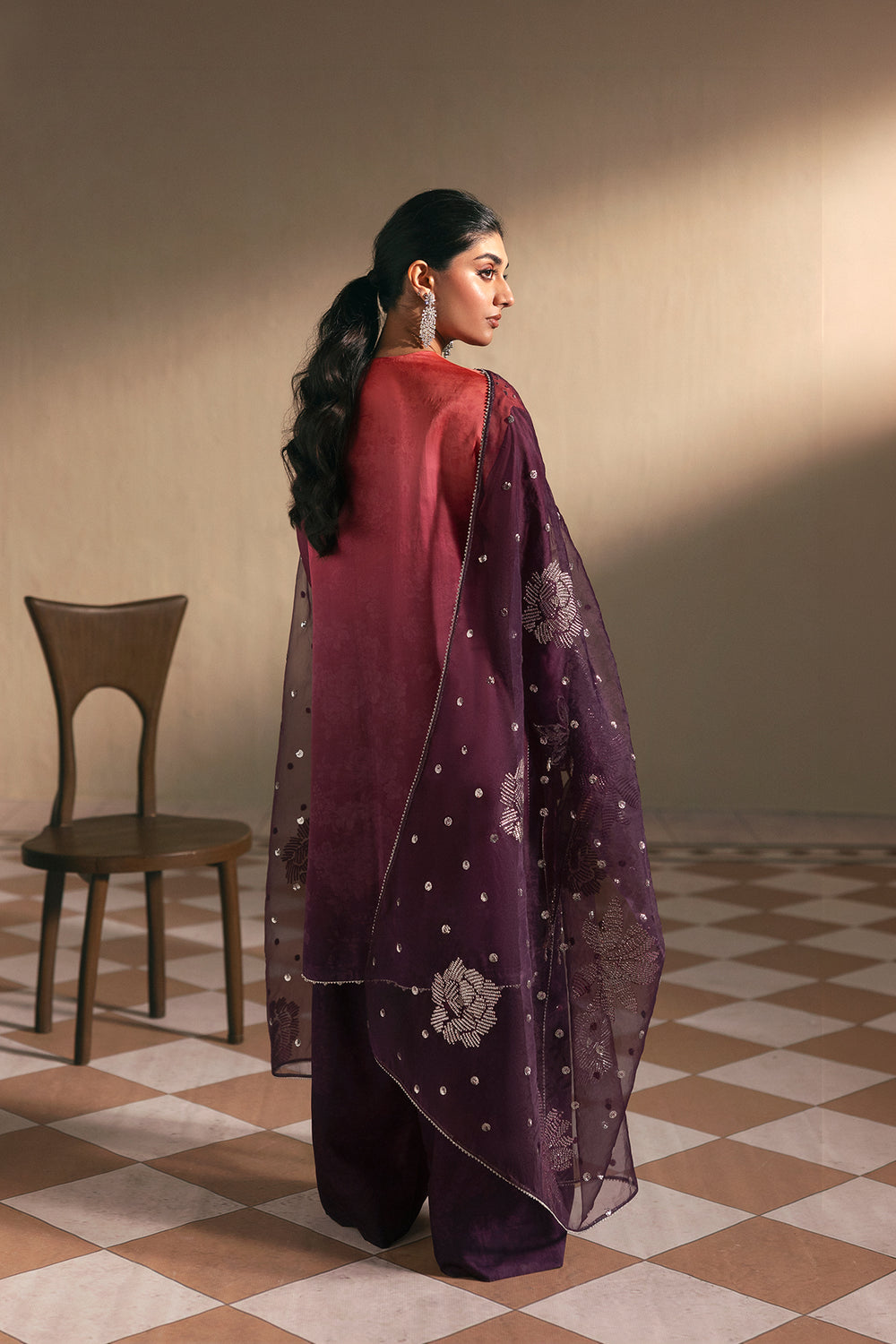 Afrozeh | Silk Muse 26 | Brumal by Afrozeh - Designer Dress  - Type : Ladies Clothes - Available at Libayah - 100% Original 