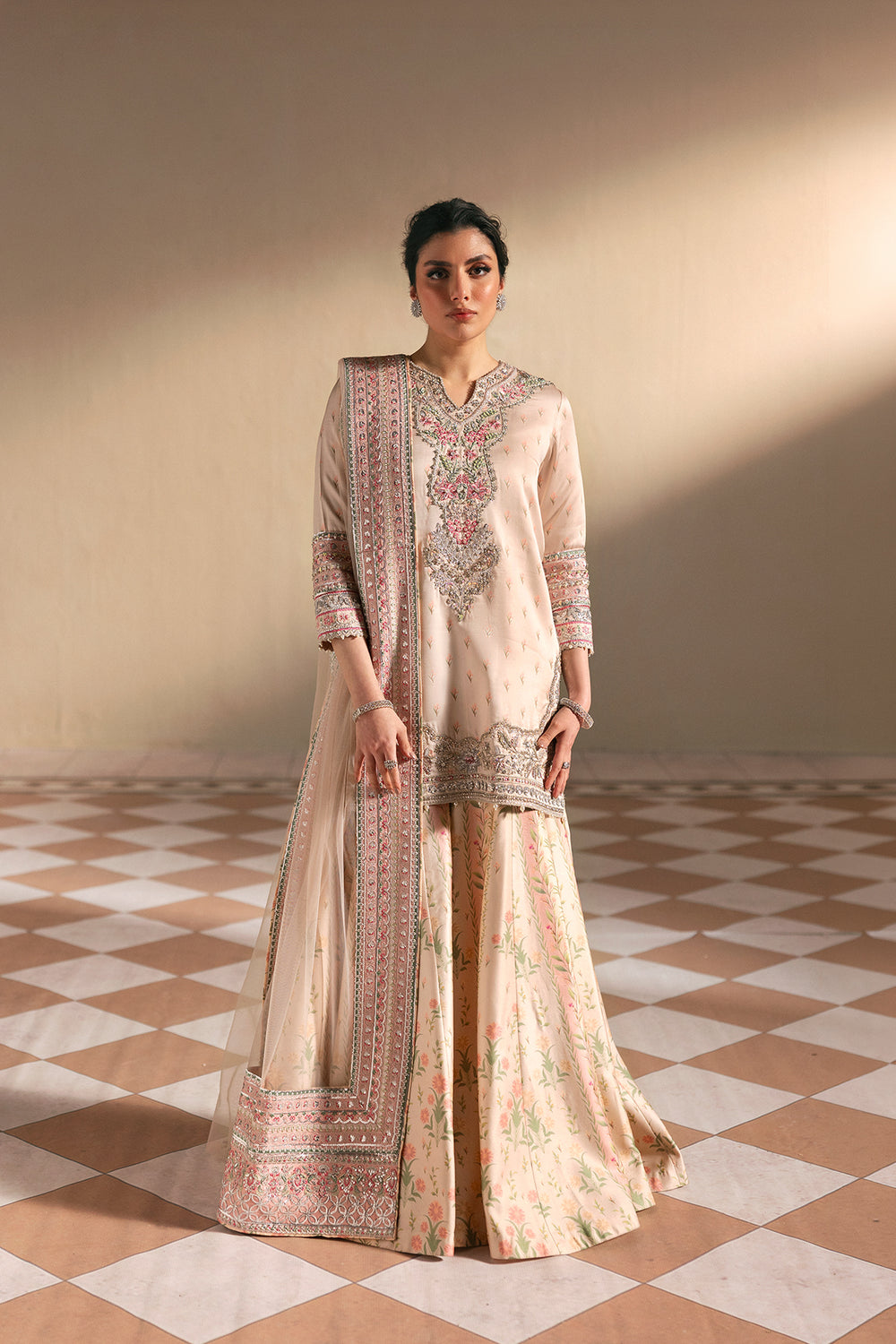 Afrozeh | Silk Muse 26 | Velaine by Afrozeh - Designer Dress  - Type : Ladies Clothes - Available at Libayah - 100% Original 