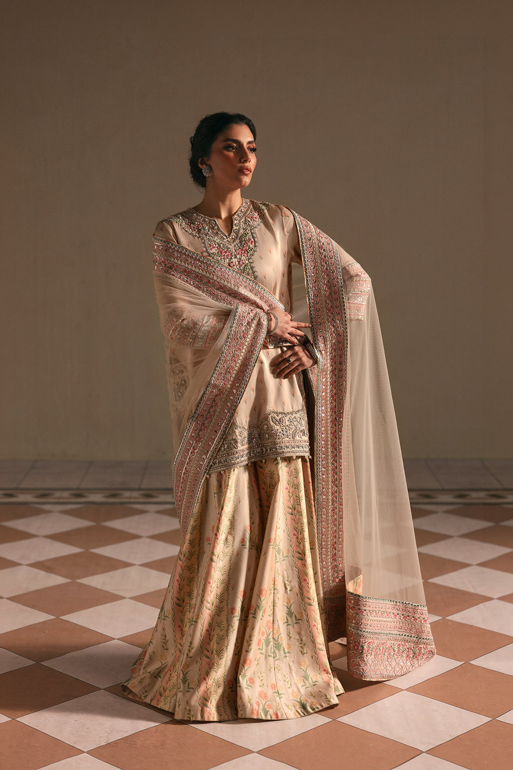 Afrozeh | Silk Muse 26 | Velaine by Afrozeh - Designer Dress  - Type : Ladies Clothes - Available at Libayah - 100% Original 