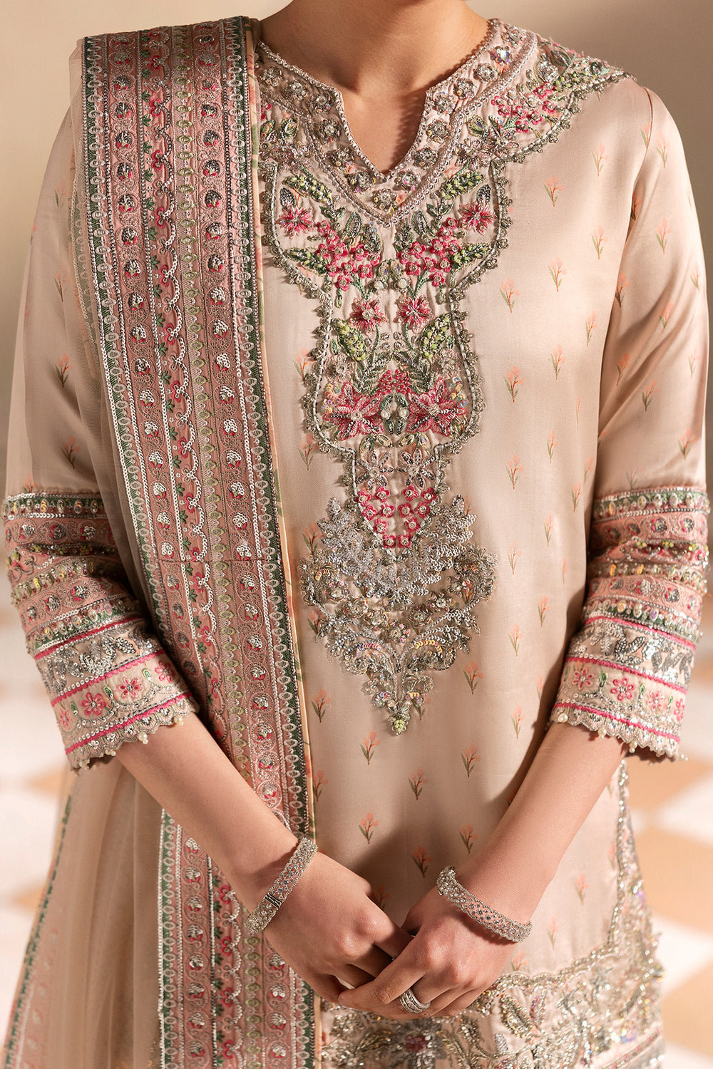 Afrozeh | Silk Muse 26 | Velaine by Afrozeh - Designer Dress  - Type : Ladies Clothes - Available at Libayah - 100% Original 