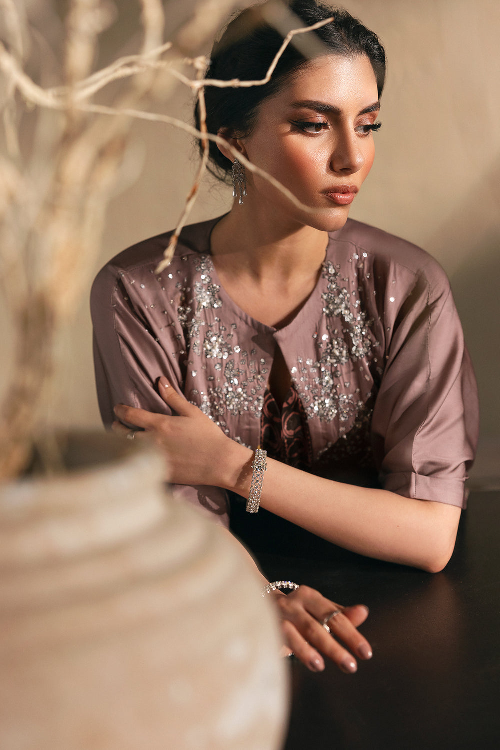 Afrozeh | Silk Muse 26 | Orvelle by Afrozeh - Designer Dress  - Type : Ladies Clothes - Available at Libayah - 100% Original 