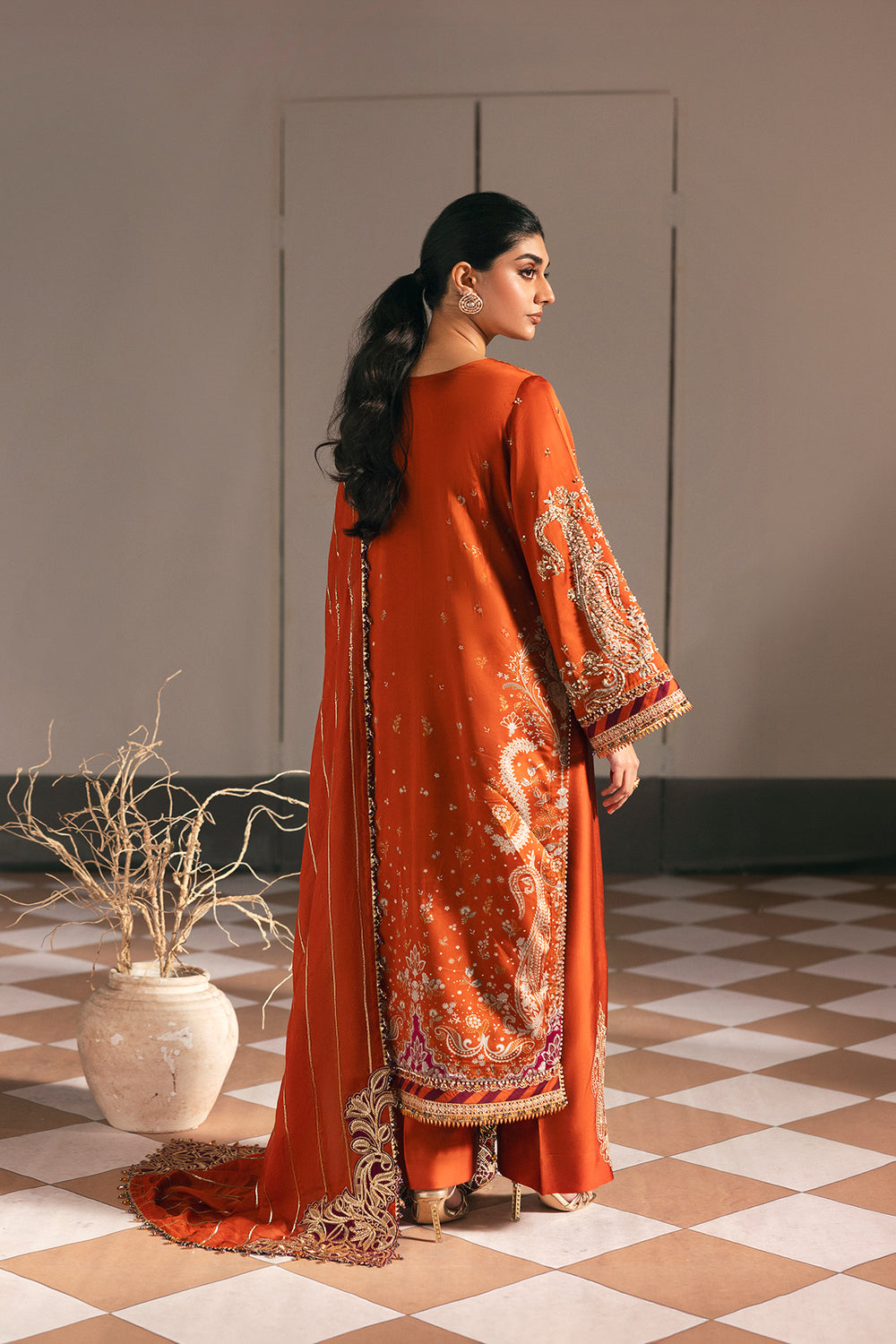Afrozeh | Silk Muse 26 | Vellum by Afrozeh - Designer Dress  - Type : Ladies Clothes - Available at Libayah - 100% Original 