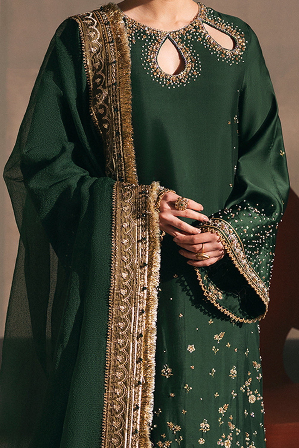Afrozeh | Silk Muse 26 | Elour by Afrozeh - Designer Dress  - Type : Ladies Clothes - Available at Libayah - 100% Original 