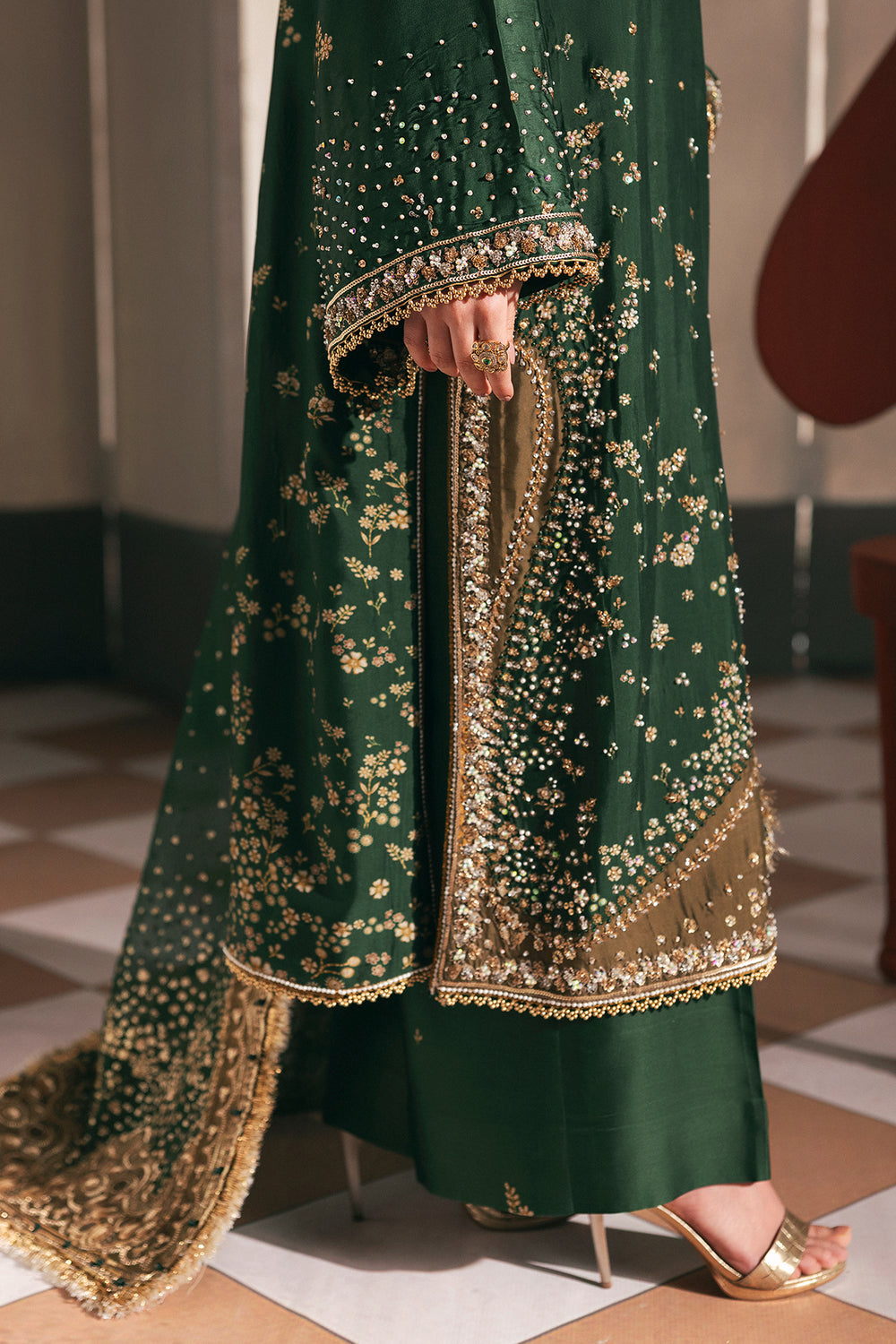 Afrozeh | Silk Muse 26 | Elour by Afrozeh - Designer Dress  - Type : Ladies Clothes - Available at Libayah - 100% Original 