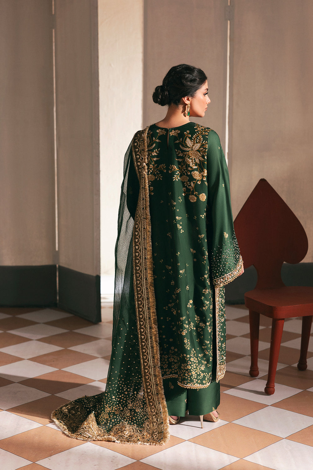 Afrozeh | Silk Muse 26 | Elour by Afrozeh - Designer Dress  - Type : Ladies Clothes - Available at Libayah - 100% Original 