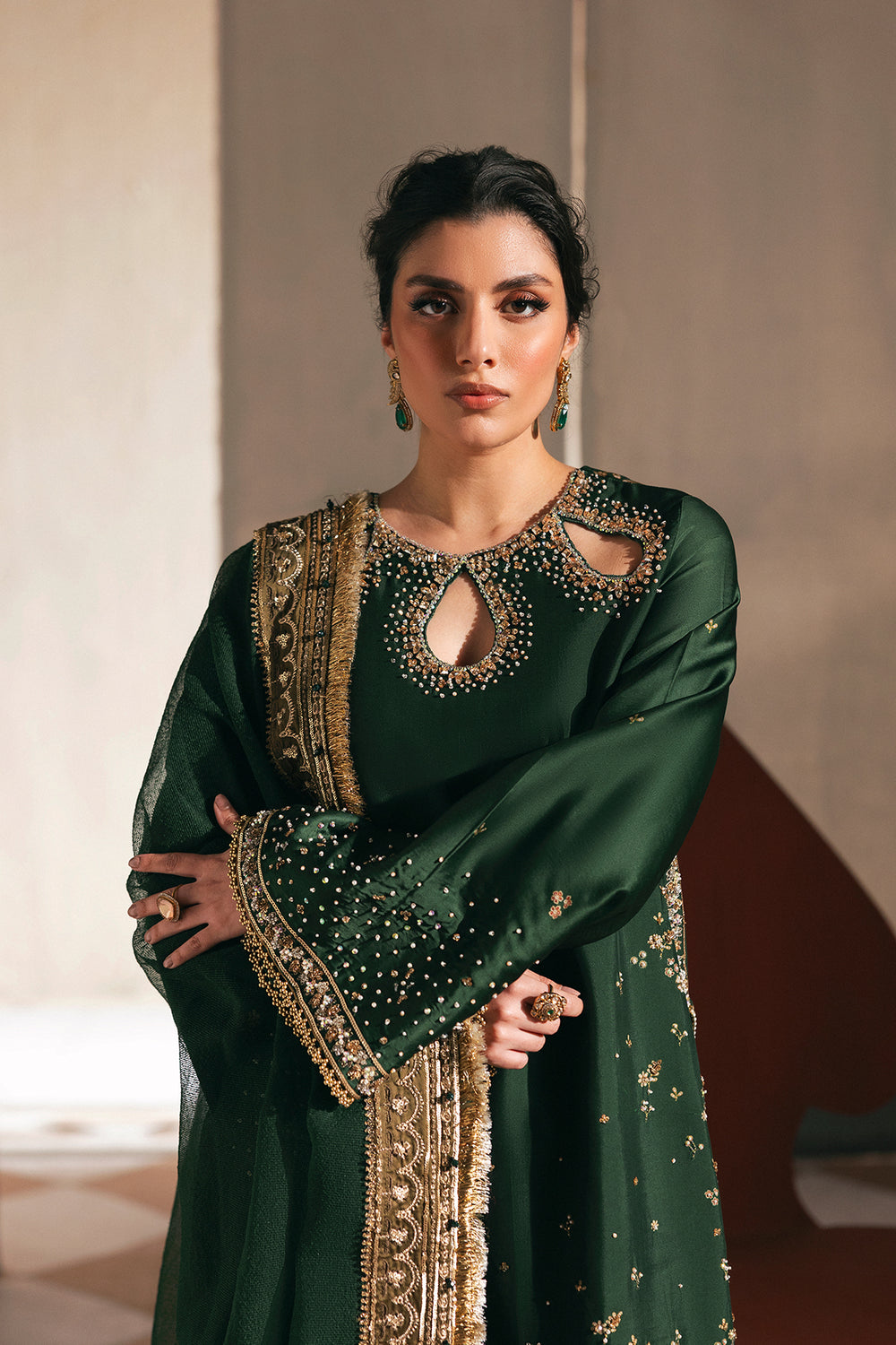 Afrozeh | Silk Muse 26 | Elour by Afrozeh - Designer Dress  - Type : Ladies Clothes - Available at Libayah - 100% Original 