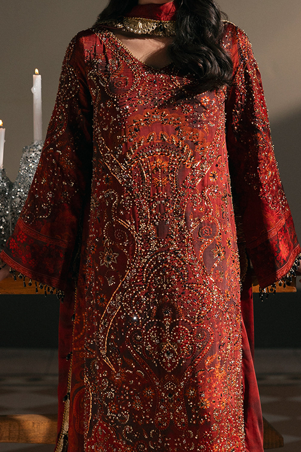 Afrozeh | Silk Muse 26 | Luxe by Afrozeh - Designer Dress  - Type : Ladies Clothes - Available at Libayah - 100% Original 