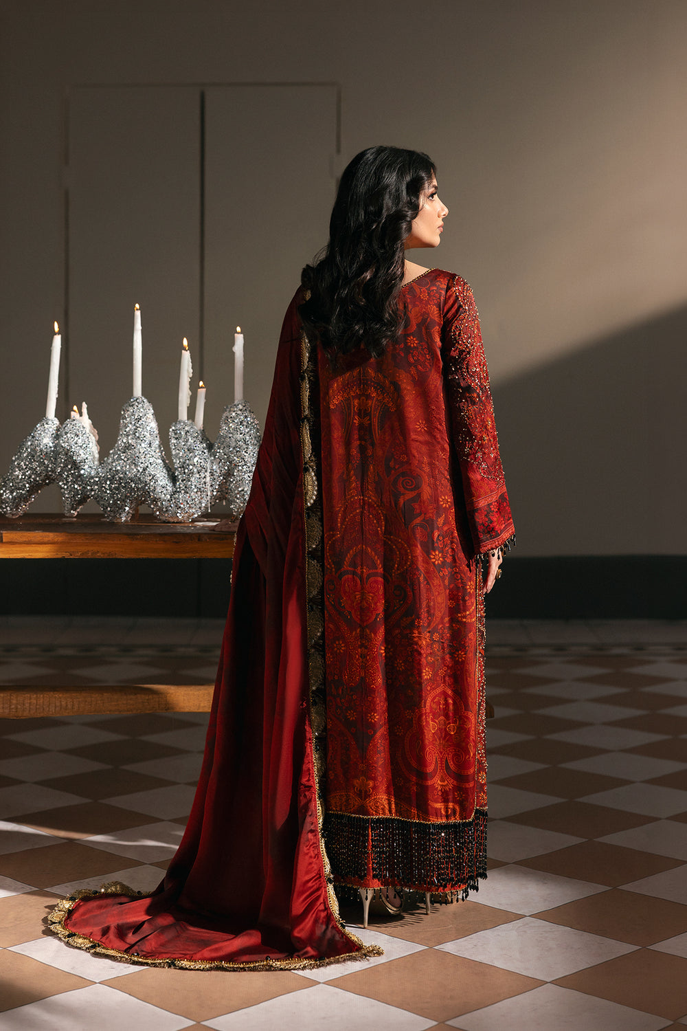 Afrozeh | Silk Muse 26 | Luxe by Afrozeh - Designer Dress  - Type : Ladies Clothes - Available at Libayah - 100% Original 