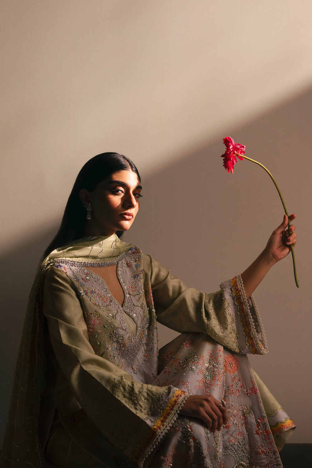 Afrozeh | Silk Muse 26 | Sublime by Afrozeh - Designer Dress  - Type : Ladies Clothes - Available at Libayah - 100% Original 