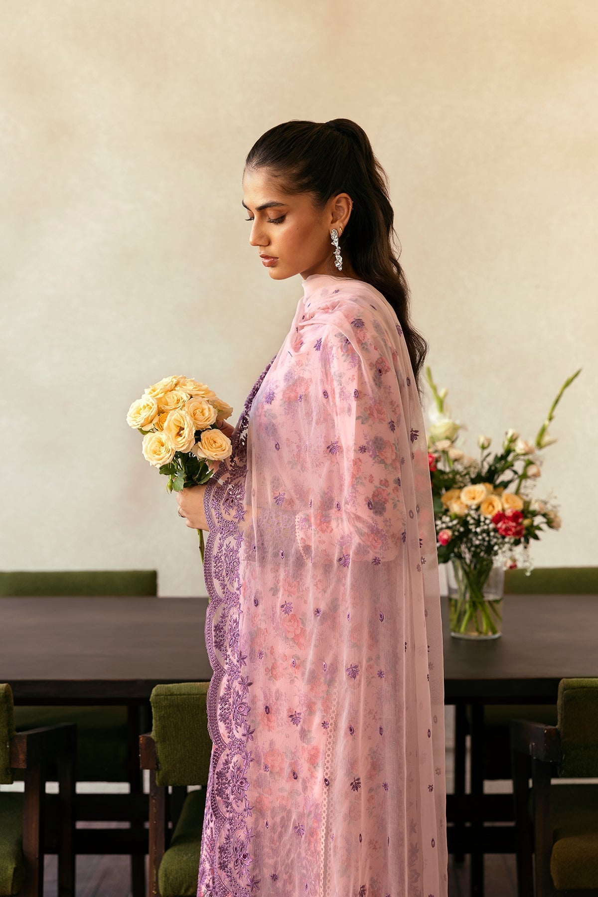Afrozeh | Day Break | Dusk Laced by Afrozeh - Designer Dress - Type: Ladies Clothes - Available at Libayah - 100% Original
