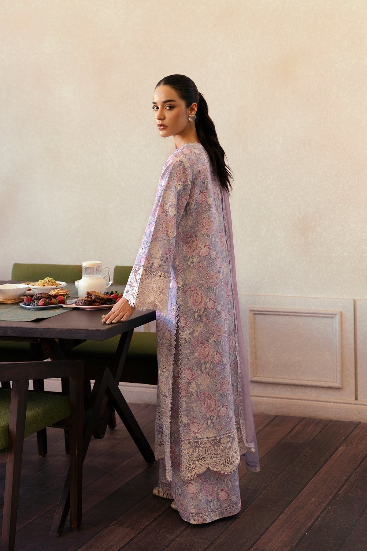 Afrozeh | Day Break | Dust Lit by Afrozeh - Designer Dress - Type: Ladies Clothes - Available at Libayah - 100% Original