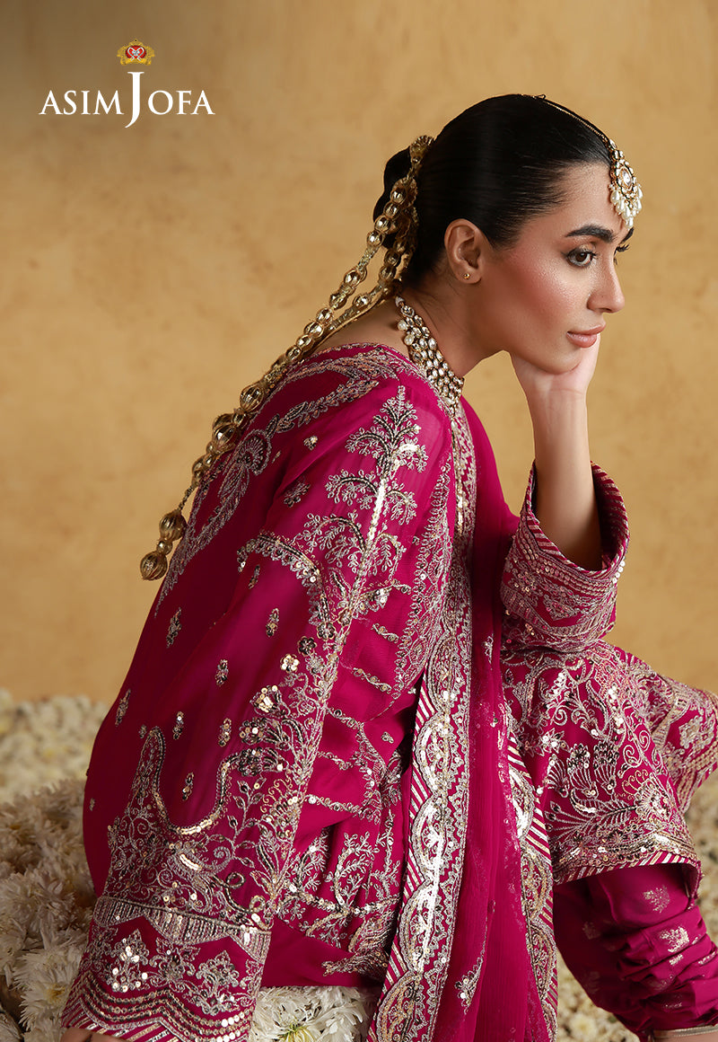 Asim Jofa | Wedding Festive Collection | AJULN-21 by Asim Jofa - Designer Dress  - Type : Ladies Clothes - Available at Libayah - 100% Original 