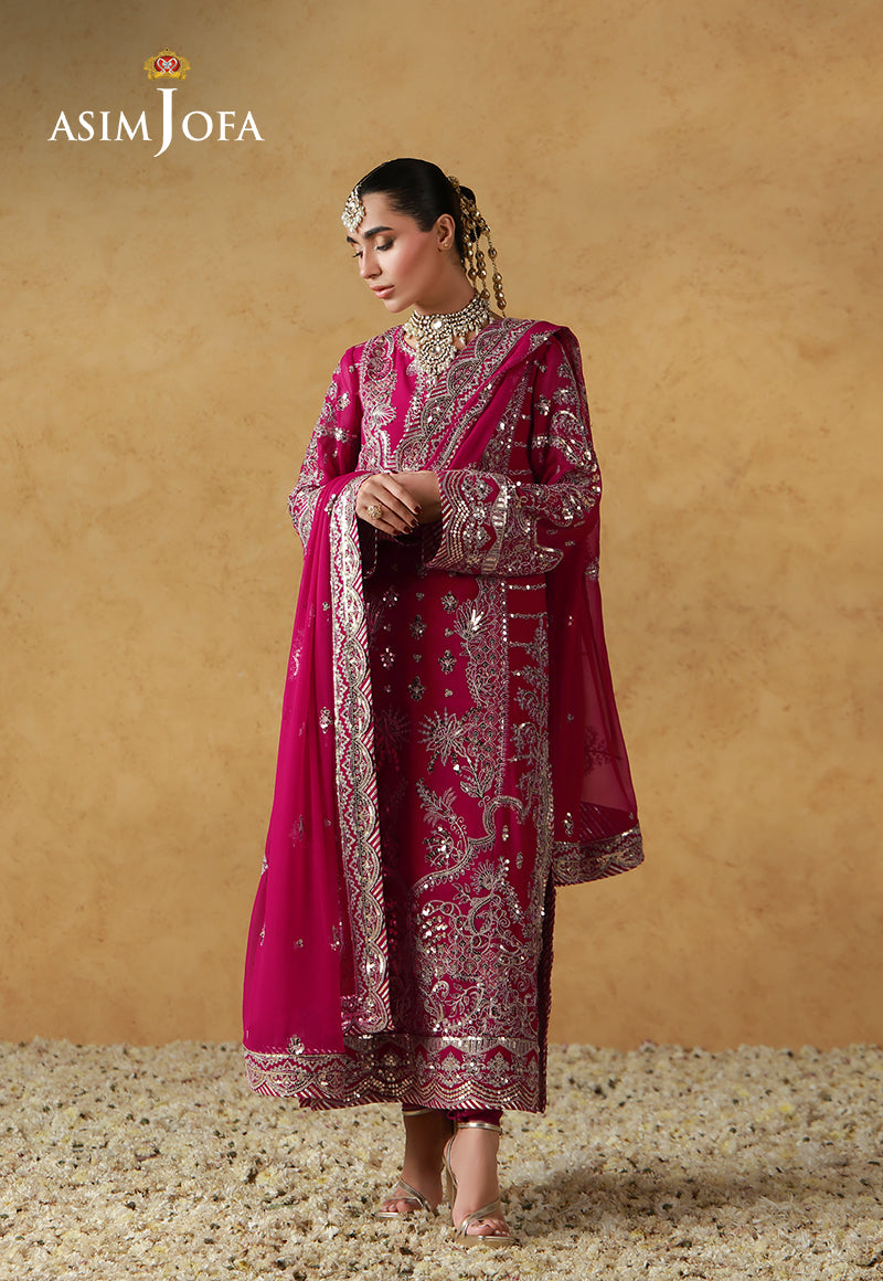 Asim Jofa | Wedding Festive Collection | AJULN-21 by Asim Jofa - Designer Dress  - Type : Ladies Clothes - Available at Libayah - 100% Original 