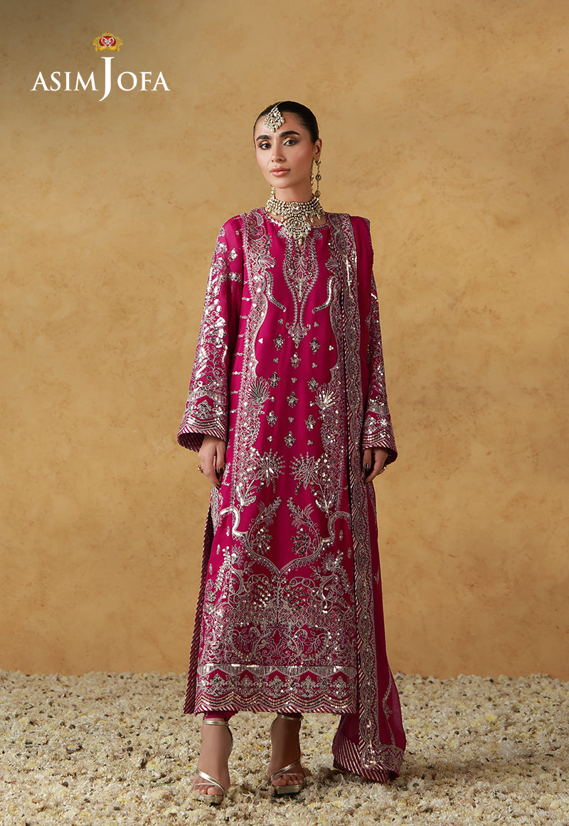 Asim Jofa | Wedding Festive Collection | AJULN-21 by Asim Jofa - Designer Dress  - Type : Ladies Clothes - Available at Libayah - 100% Original 